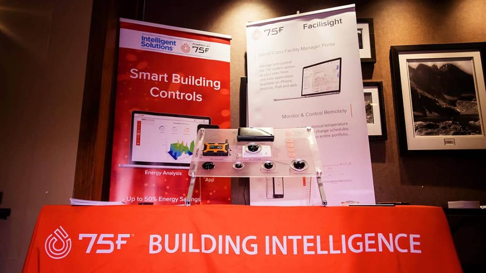 75F Smart Building Controls and Building Intelligence booth