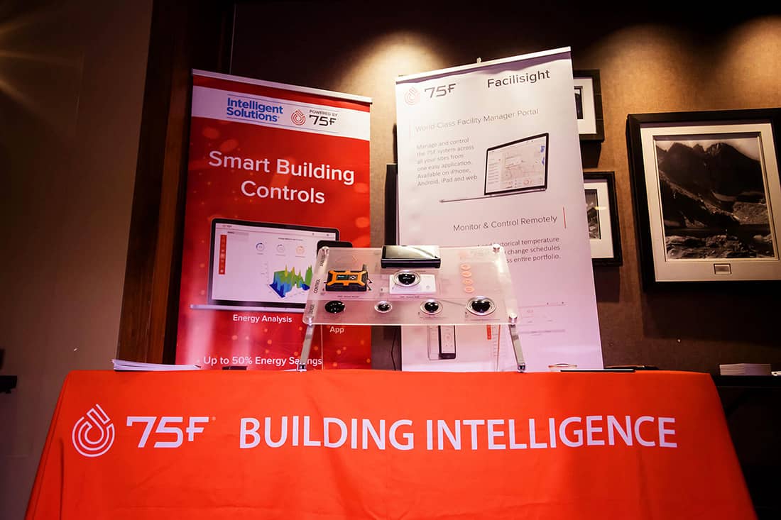 75F Smart Building Controls and Building Intelligence booth