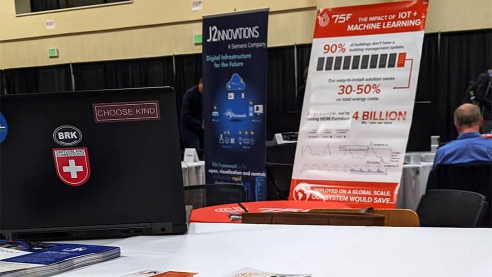 J2Innovations and 75F booth